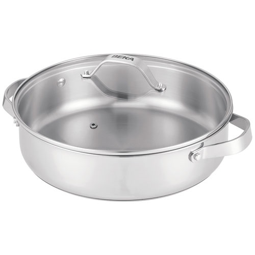 BEKA - Sauteuse inox 28cm + couvercle - 101037 cicla