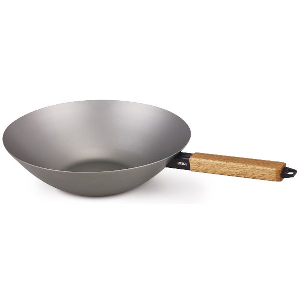 BEKA - Poêle wok acier 31 gris - 13970314 nomad