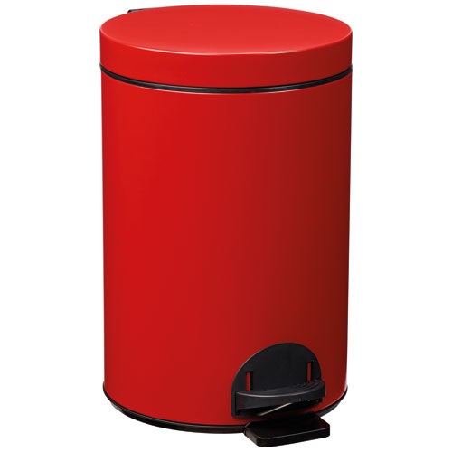 ROSSIGNOL - Poubelle à pedale 14l rouge carmin - 90201 Élora