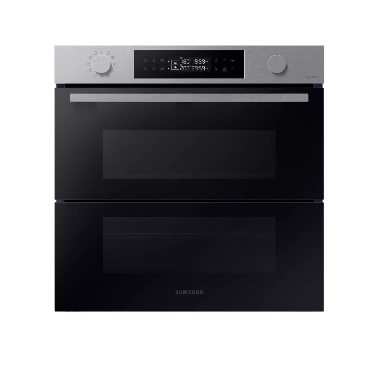 SAMSUNG - Four intégrable multifonction 76l 60cm pyrolyse inox - NV7B4550VAS