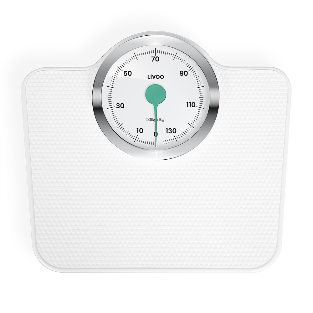 LIVOO - Pèse-personne mécanique 136kg 1kg - DOM490