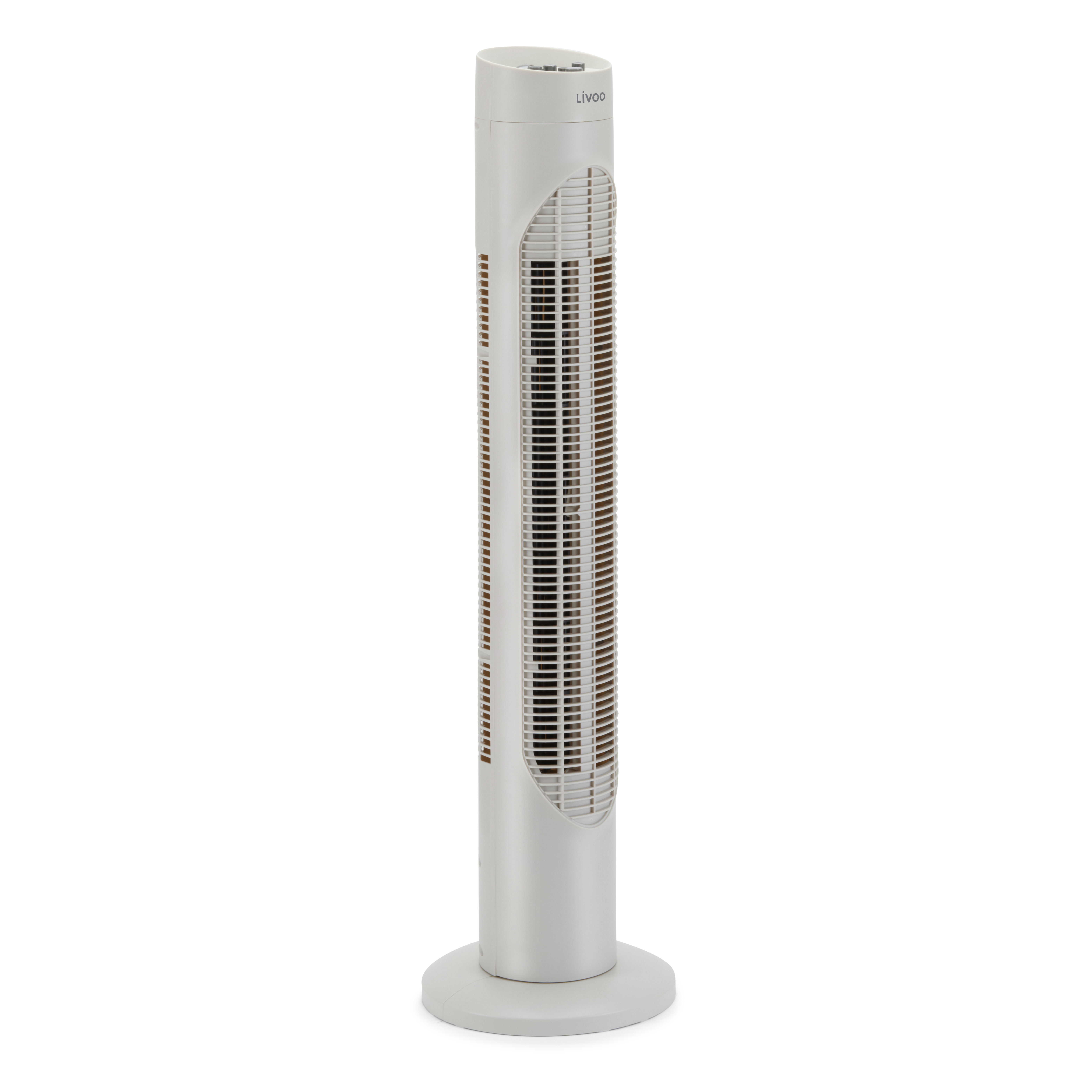 LIVOO - Ventilateur colonne 50w 3 vitesses crème - DOM509C