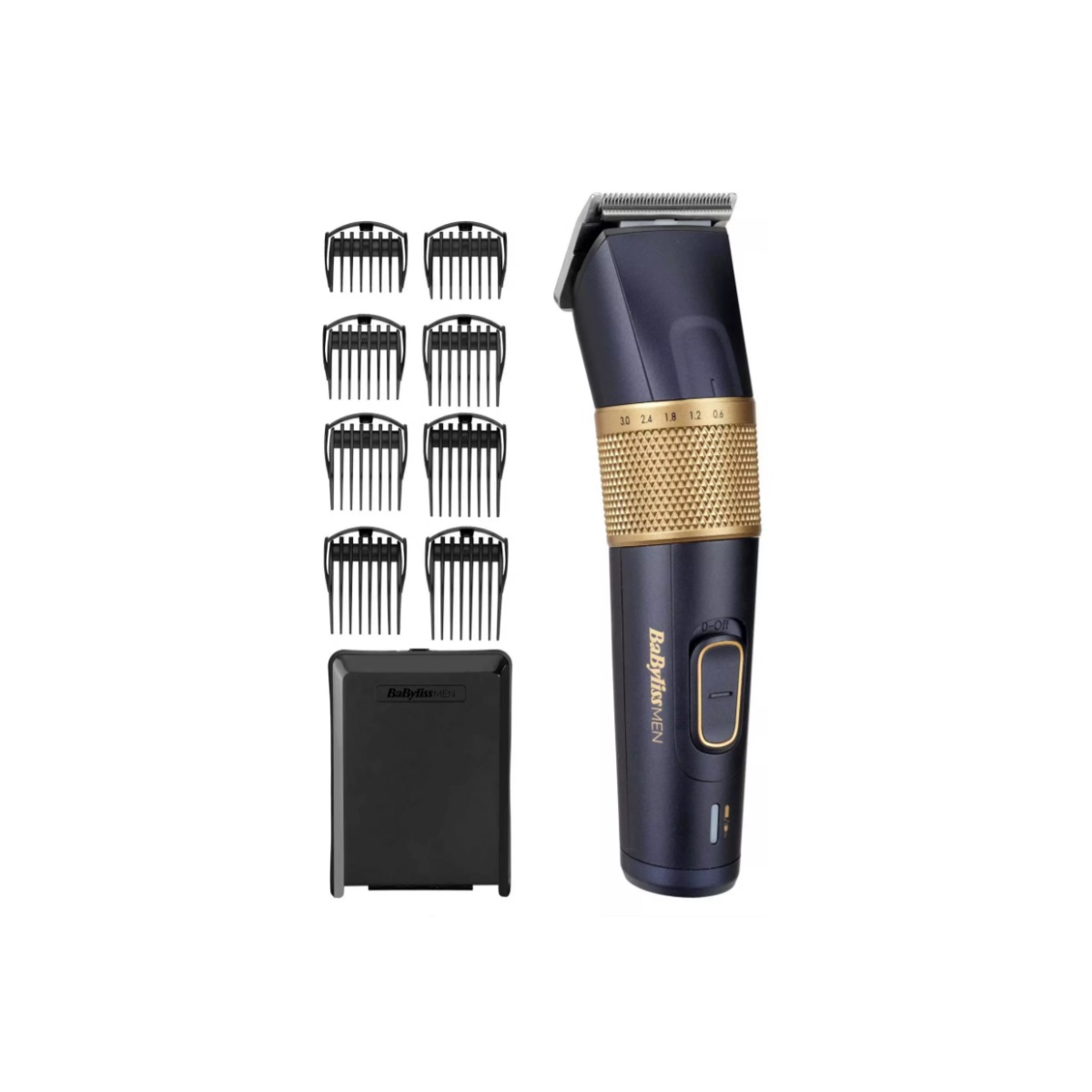 BABYLISS FOR MEN - Tondeuse à cheveux noir rechargeable - E986E lithium power