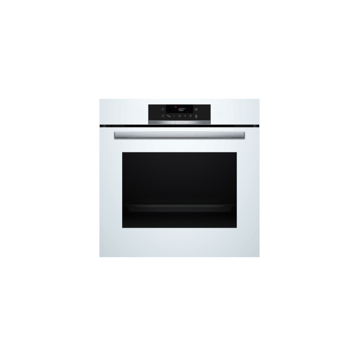 BOSCH - Four intégrable multifonction 71l 60cm pyrolyse blanc - HBA572BW3F série 4
