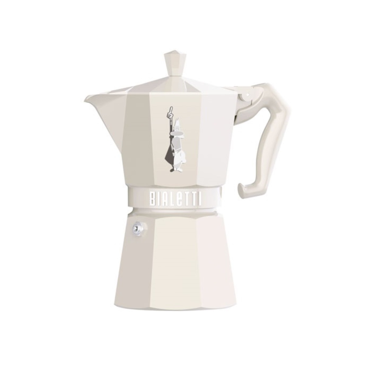 BIALETTI - Cafetière italienne 6 tasses crème - 0009060 moka exclusive
