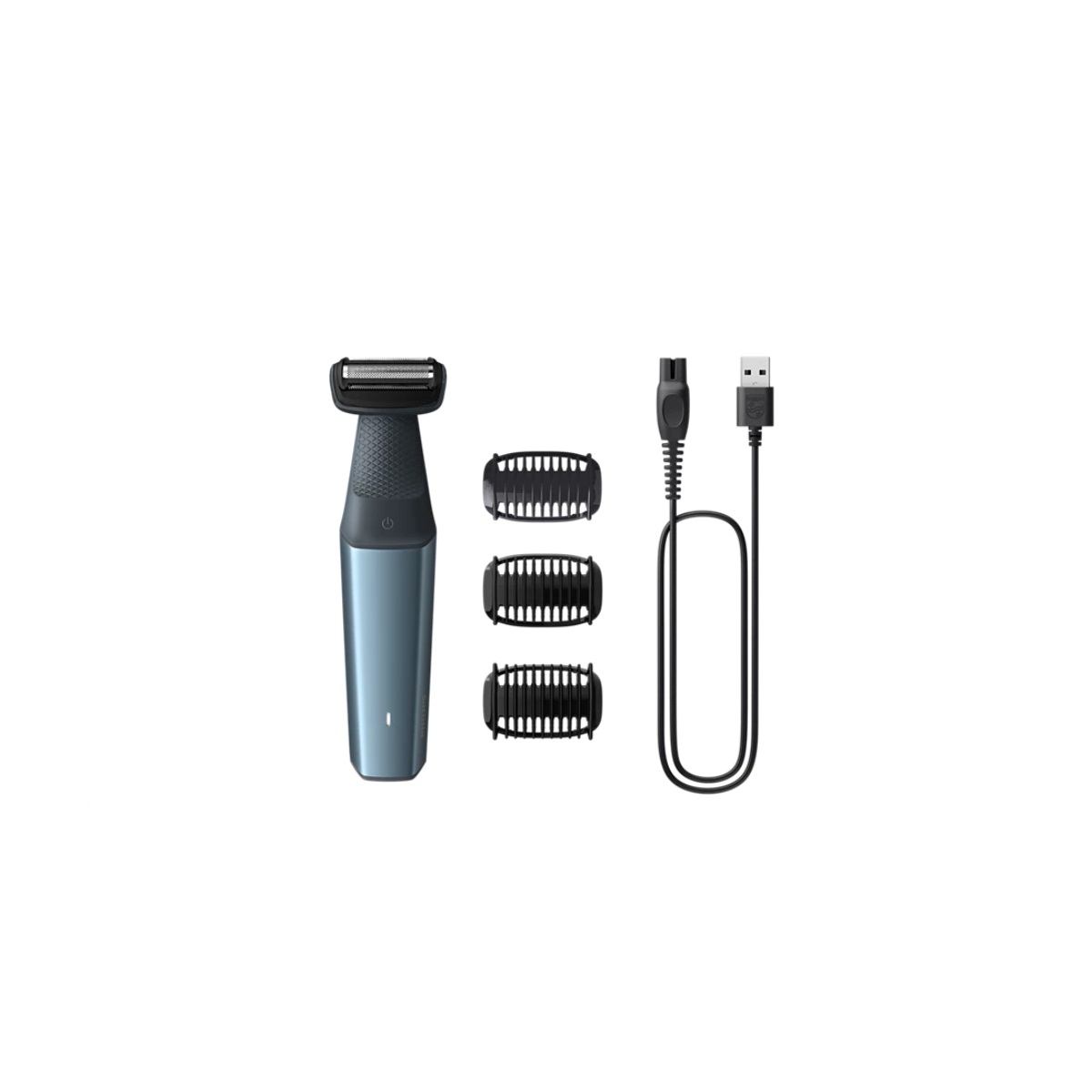 PHILIPS - Tondeuse de précision rechargeable - BG3027.05 bodygroom séries 3000