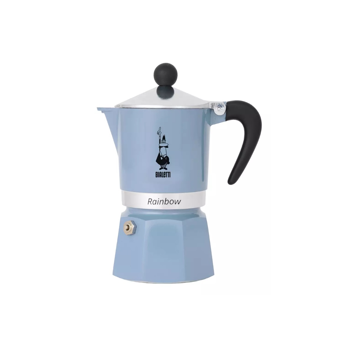 BIALETTI - Cafetière italienne 6 tasses bleu azur - 0006543 rainbow