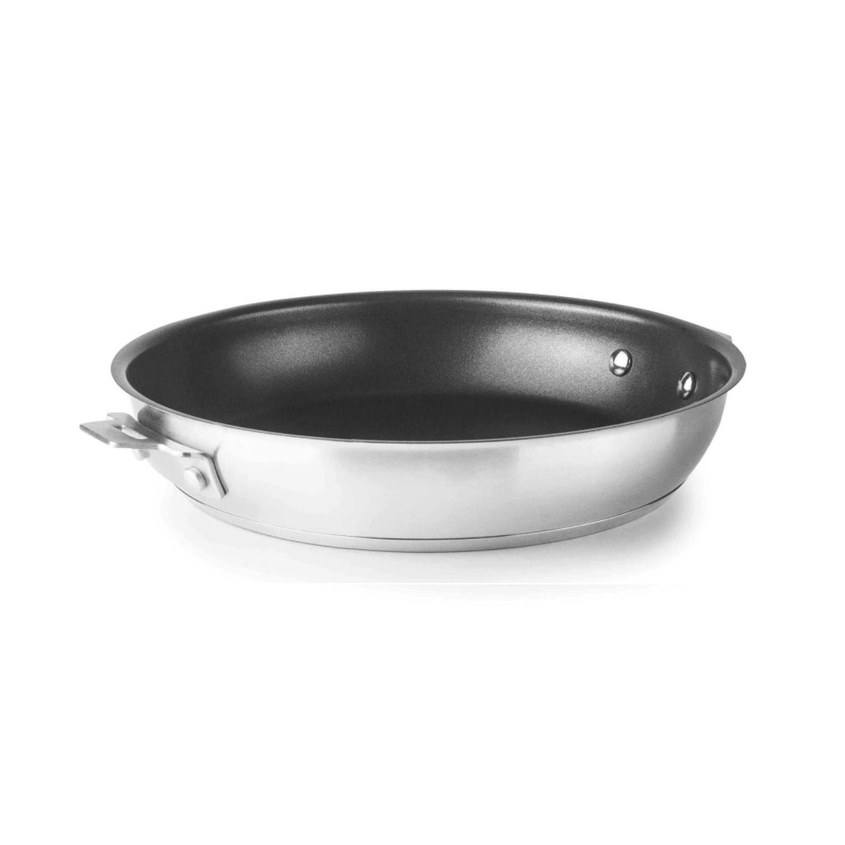 LACOR - Poêle inox revêtue 24cm - 56824 combi