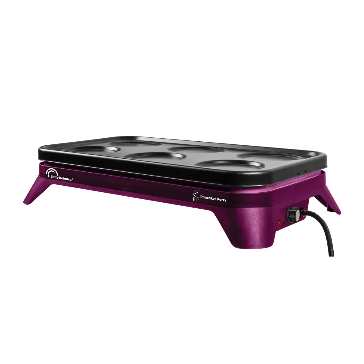 LITTLE BALANCE - Appareil a pancakes blinis 6p 1500w - 8498 appareil a pancakes blinis 6p 1500w