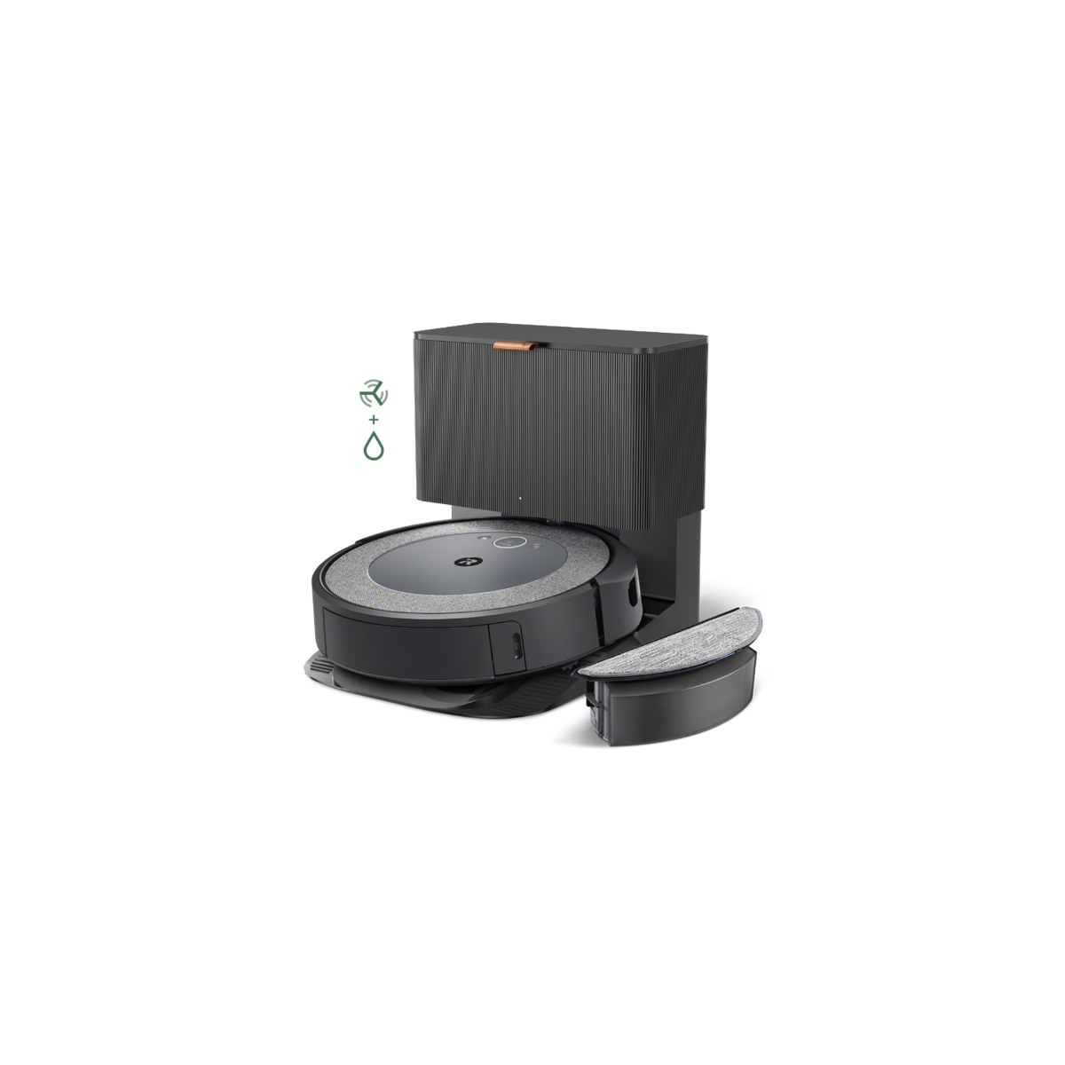IROBOT - Aspirateur robot laveur connecté - I557640 roomba combo i5+