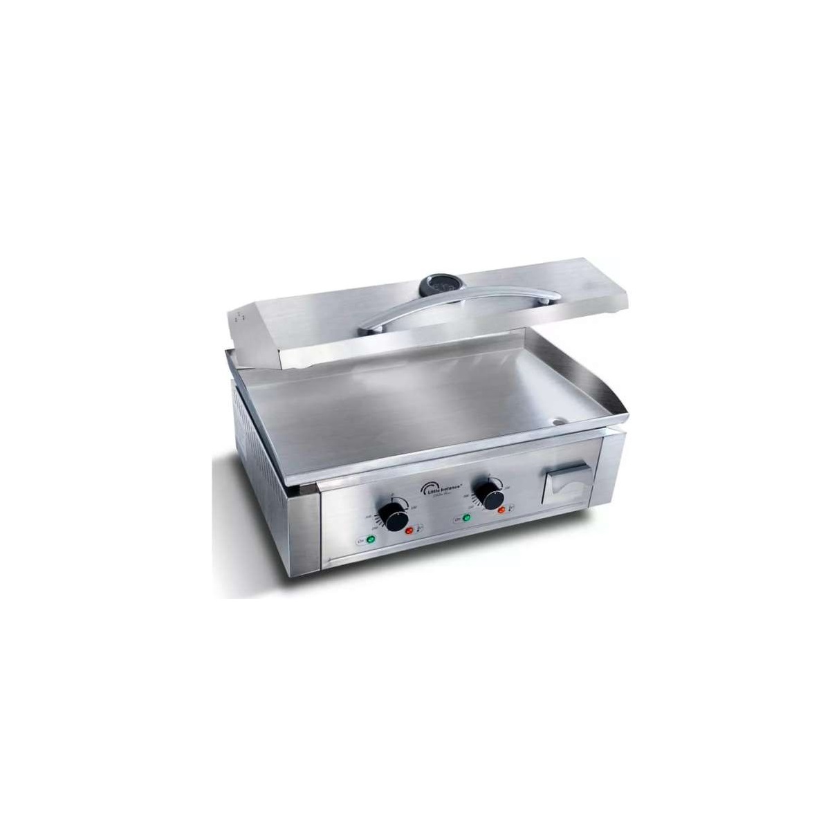LITTLE BALANCE - Plancha électrique 3500w plaque inox 59x38cm - 8473 aquitaine pro plus