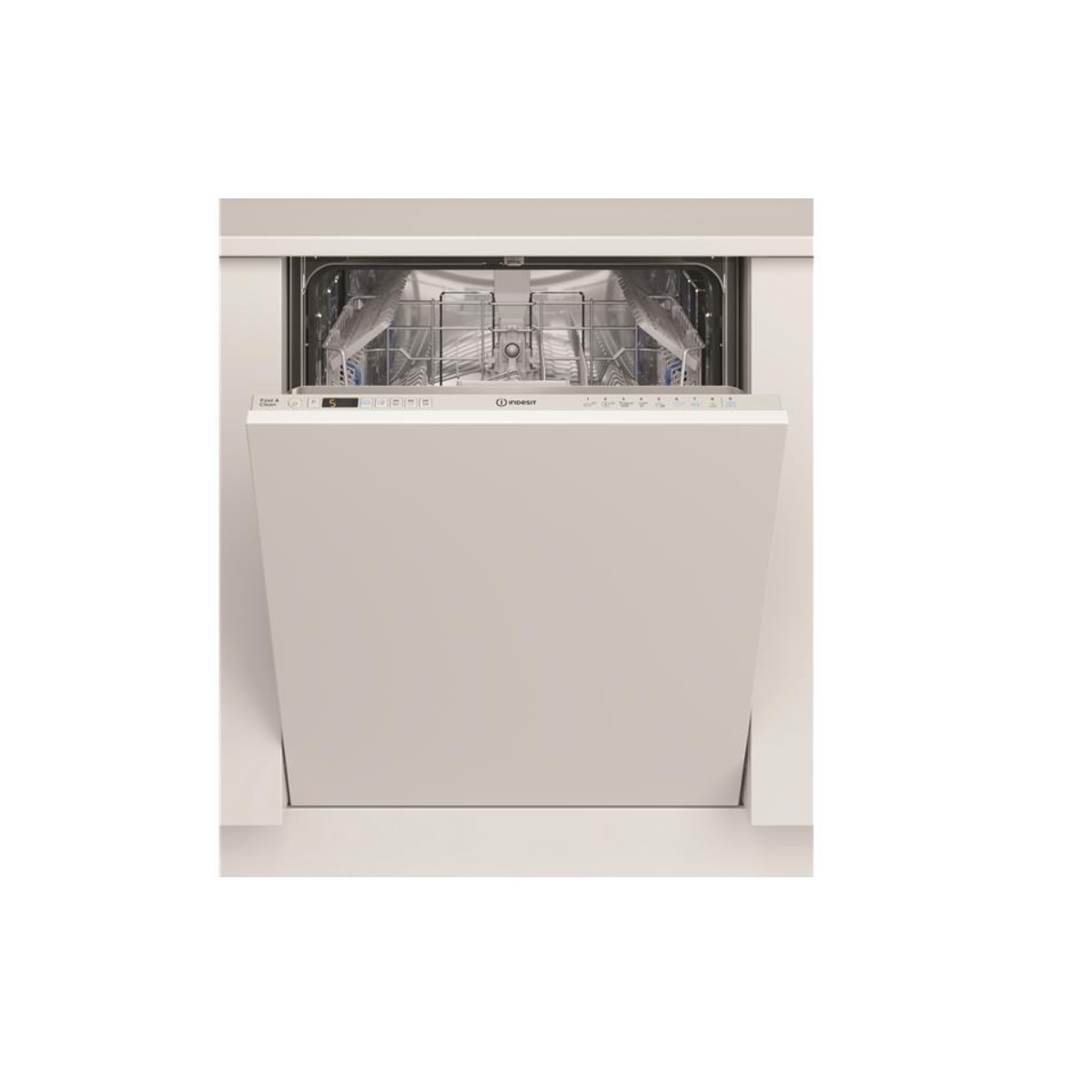 INDESIT - Lave-vaisselle 45cm 14 couverts 41db tout intégrable - ID3ID741O