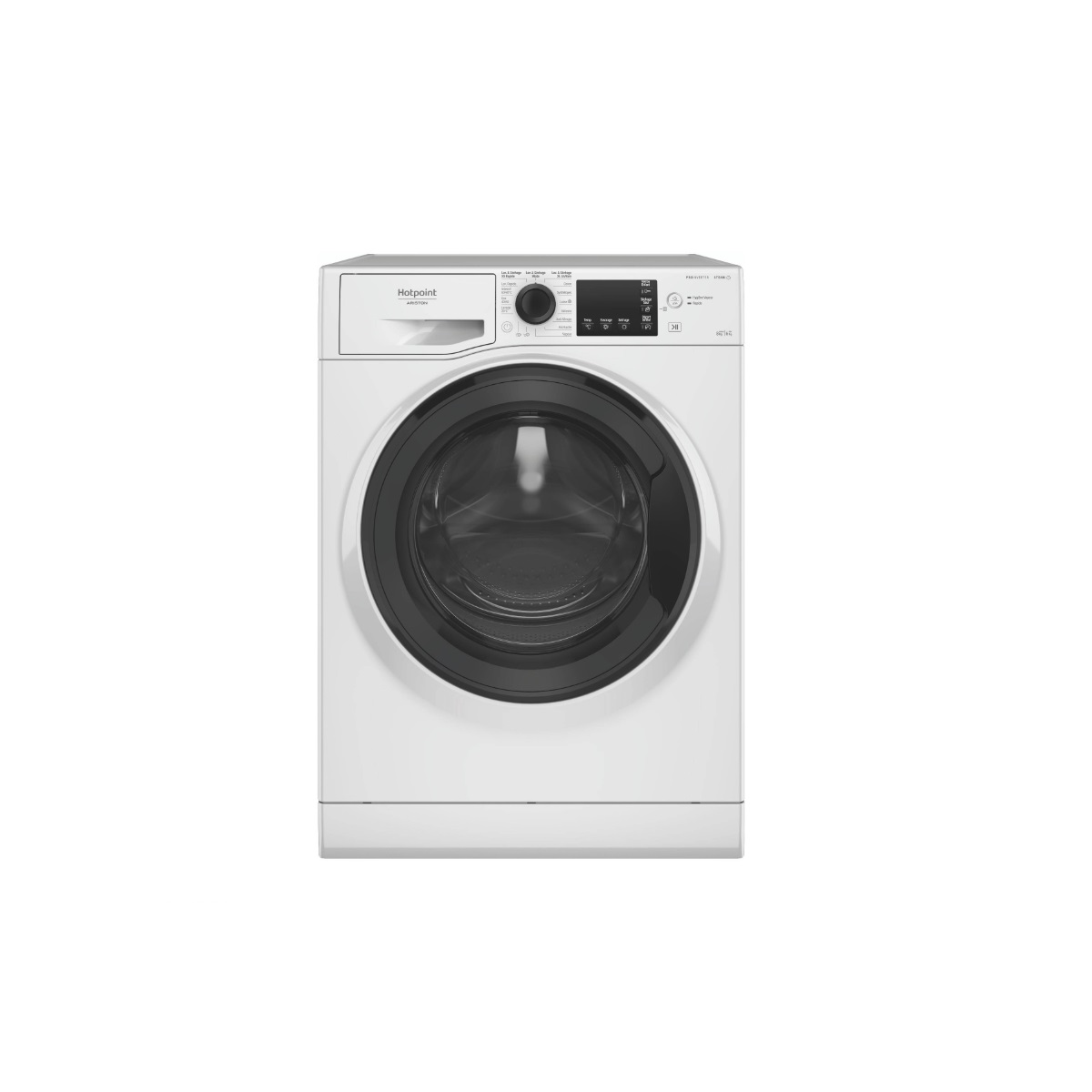 HOTPOINT - Lave-linge séchant hublot 8/6kg 1400 tours/min - NDB8635KFR