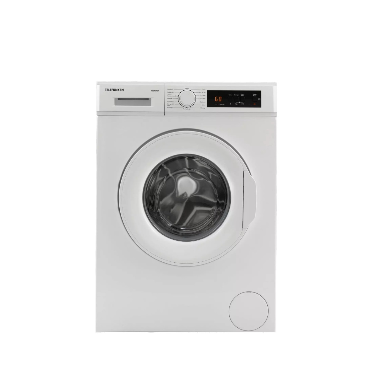 TELEFUNKEN - Lave-linge hublot 9 kg 1000 tours/min blanc - TLL109W