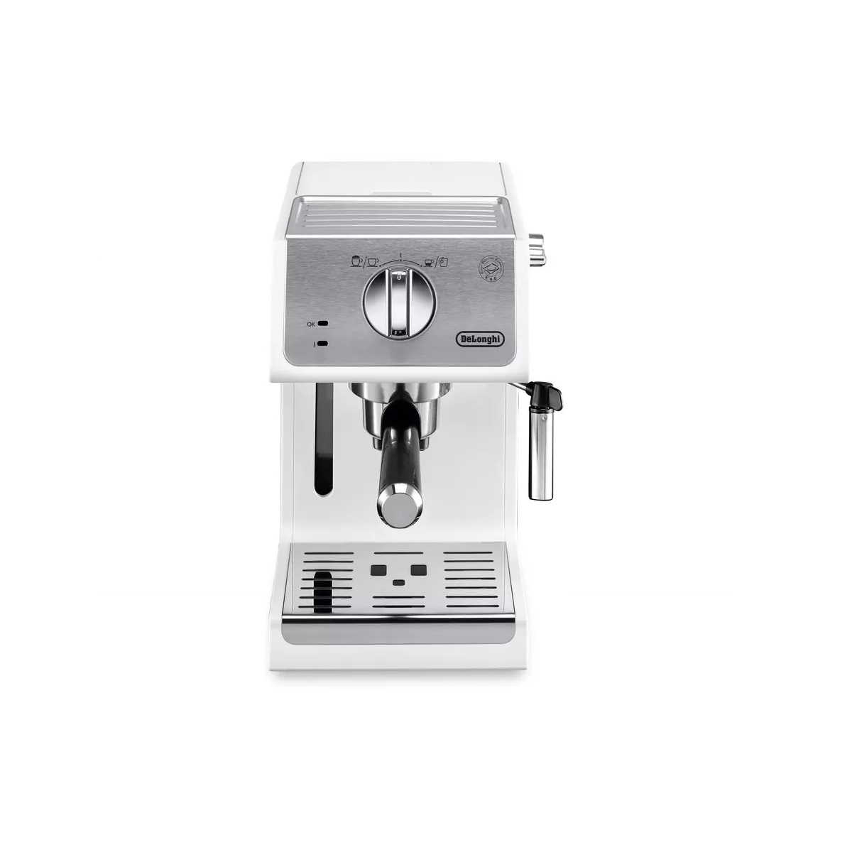 DELONGHI - Machine à expresso 15 bars blanc/silver - ECP33.21.W