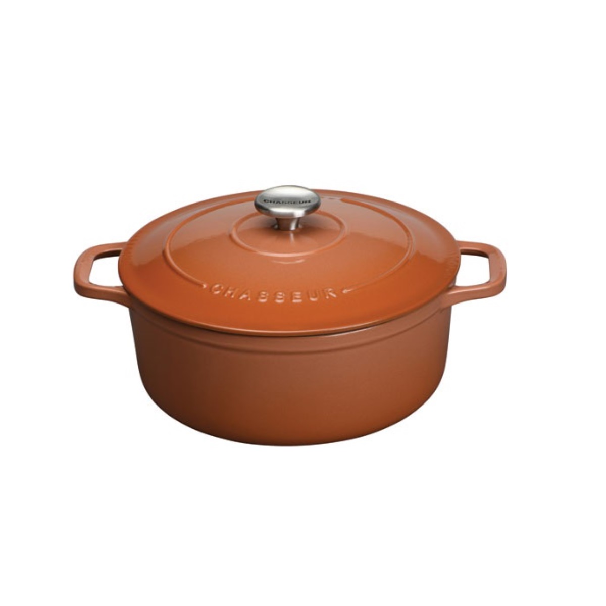 CHASSEUR - Cocotte ronde 20cm chestnut - PUC472099