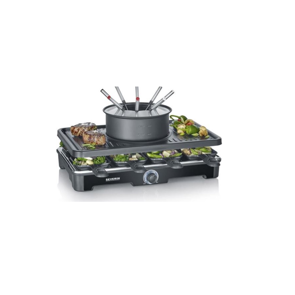 SEVERIN - Appareil à raclette 8 personnes 1400w - 2347