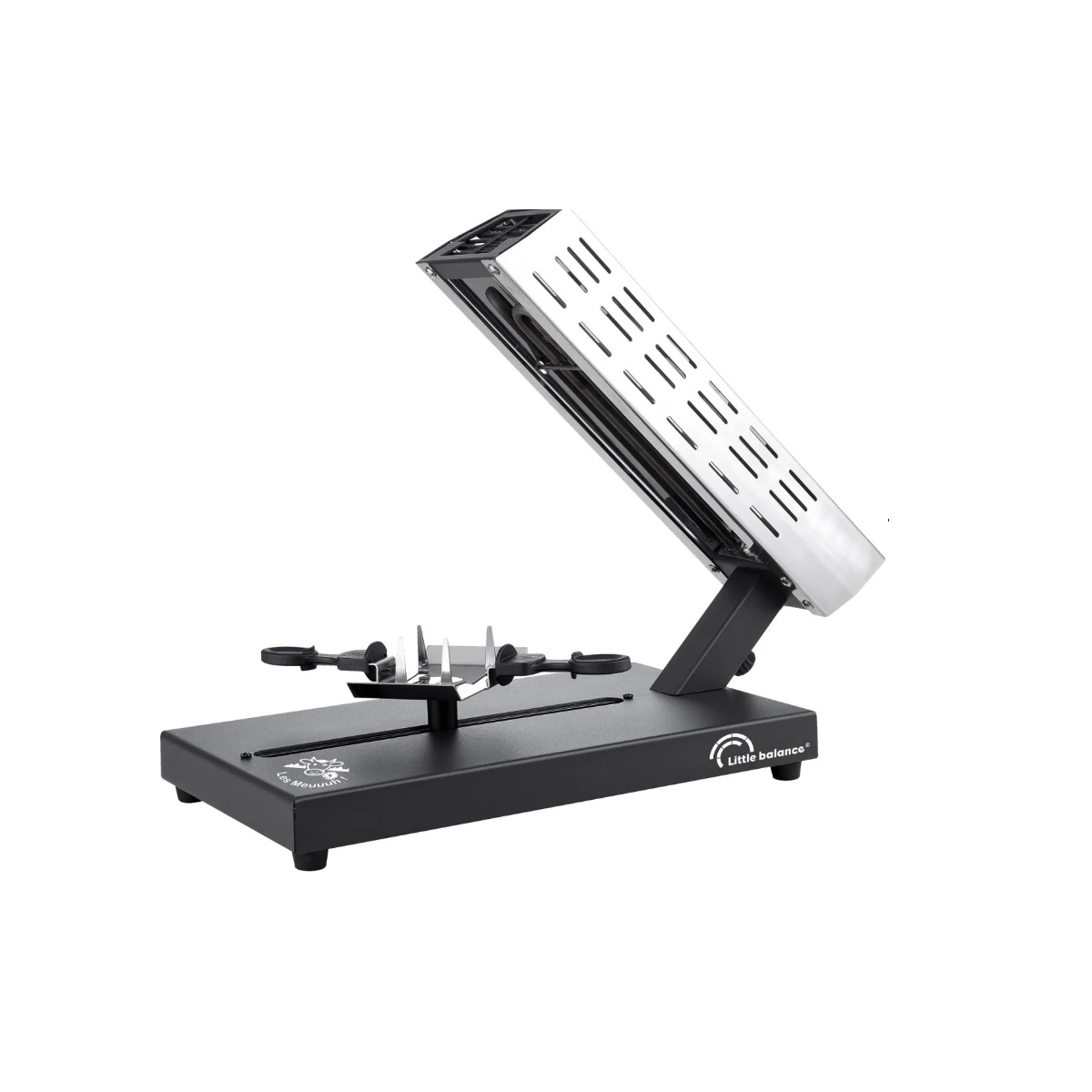 LITTLE BALANCE - Appareil à raclette 4 personnes 600w - 8761 savoyarde quart de meule meuuuh...!