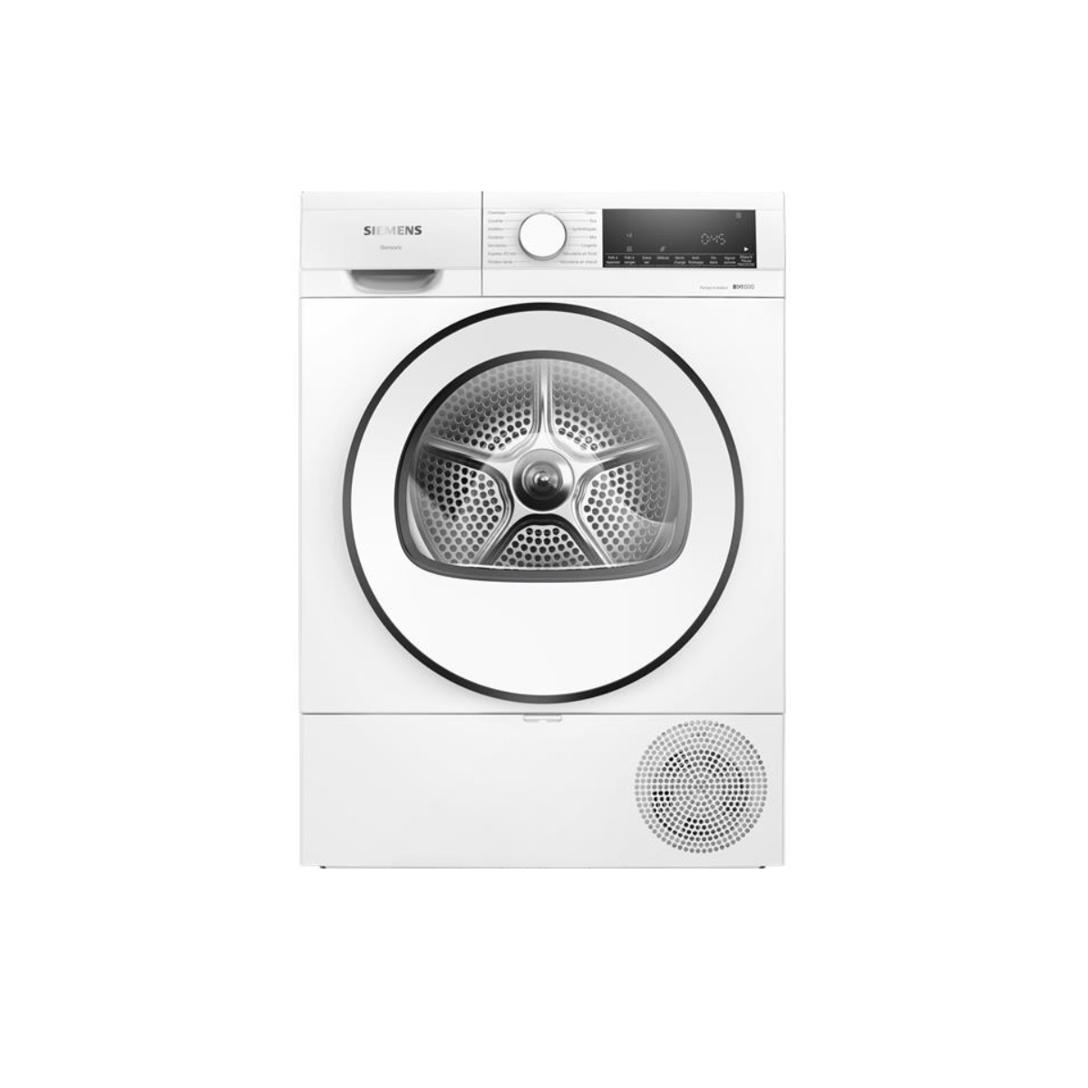 SIEMENS - Sèche-linge pompe à chaleur à condensation 60cm 9kg blanc - WQ42G20DFR iq500