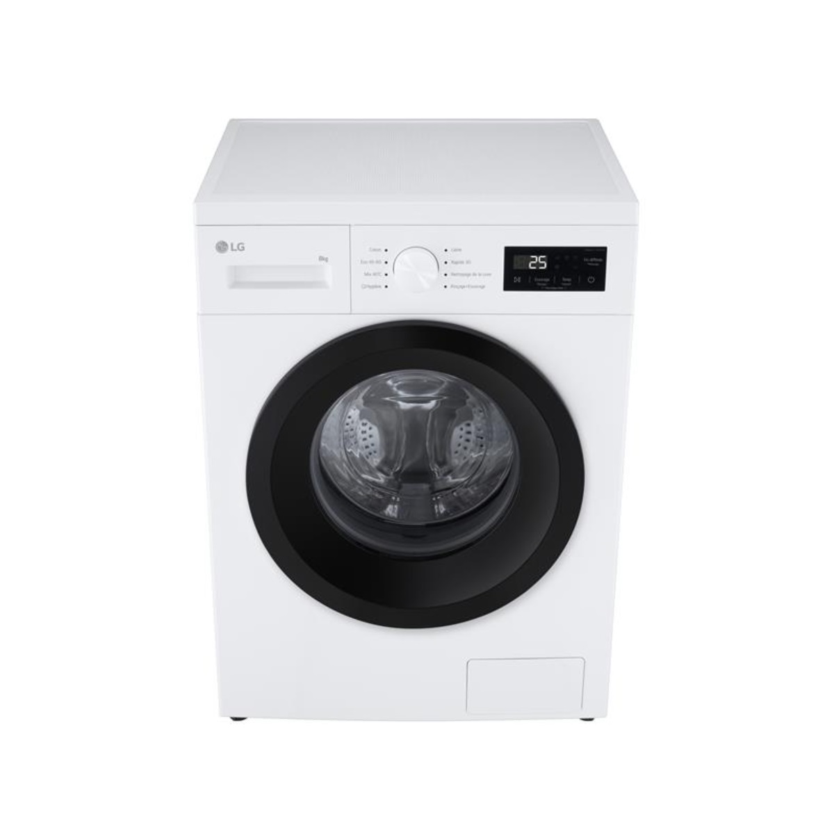 LG - Lave-linge hublot 8kg 1400 tours/min blanc - F84N15WHS