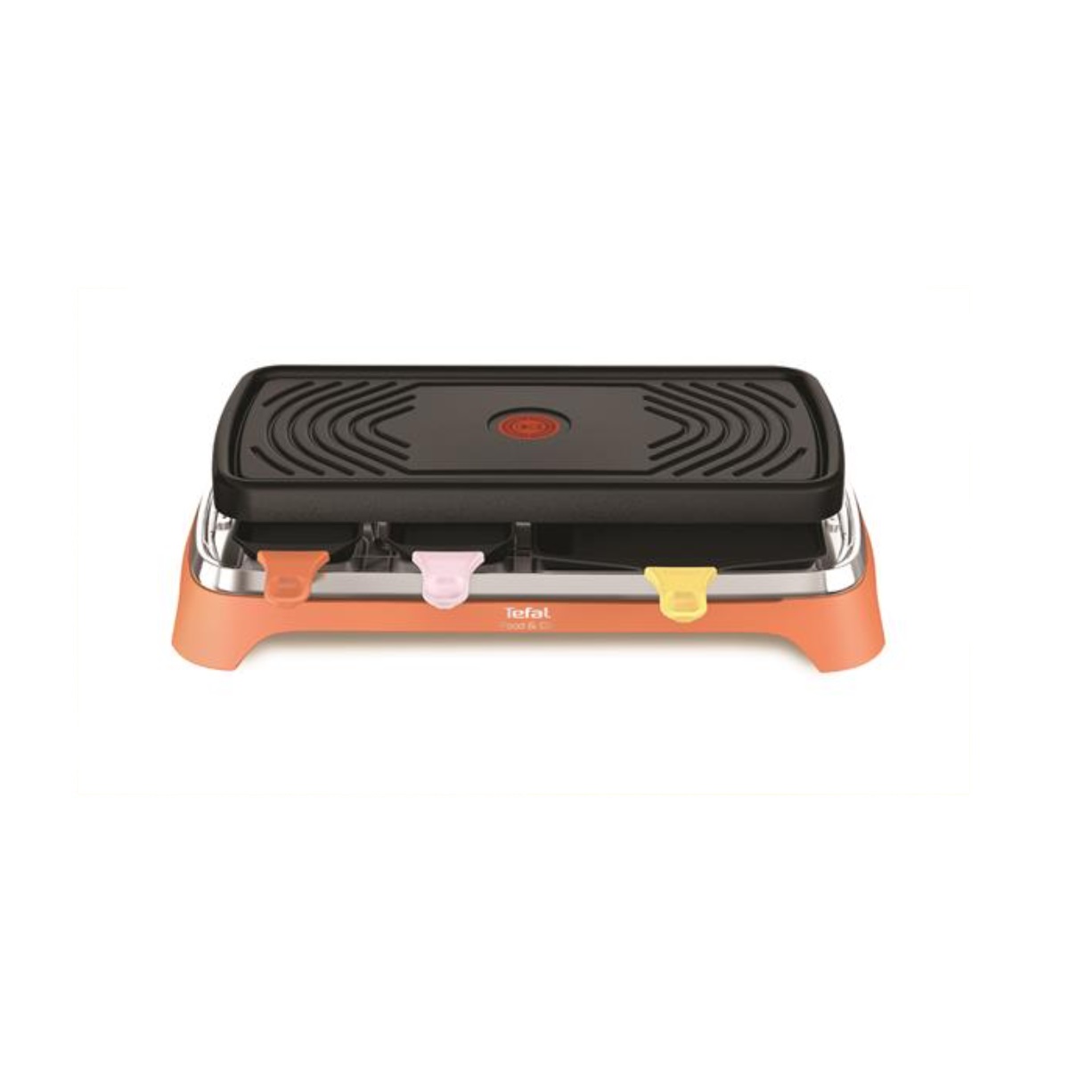 TEFAL - Appareil à raclette 8 personnes 1450w + grill - RE651JF0