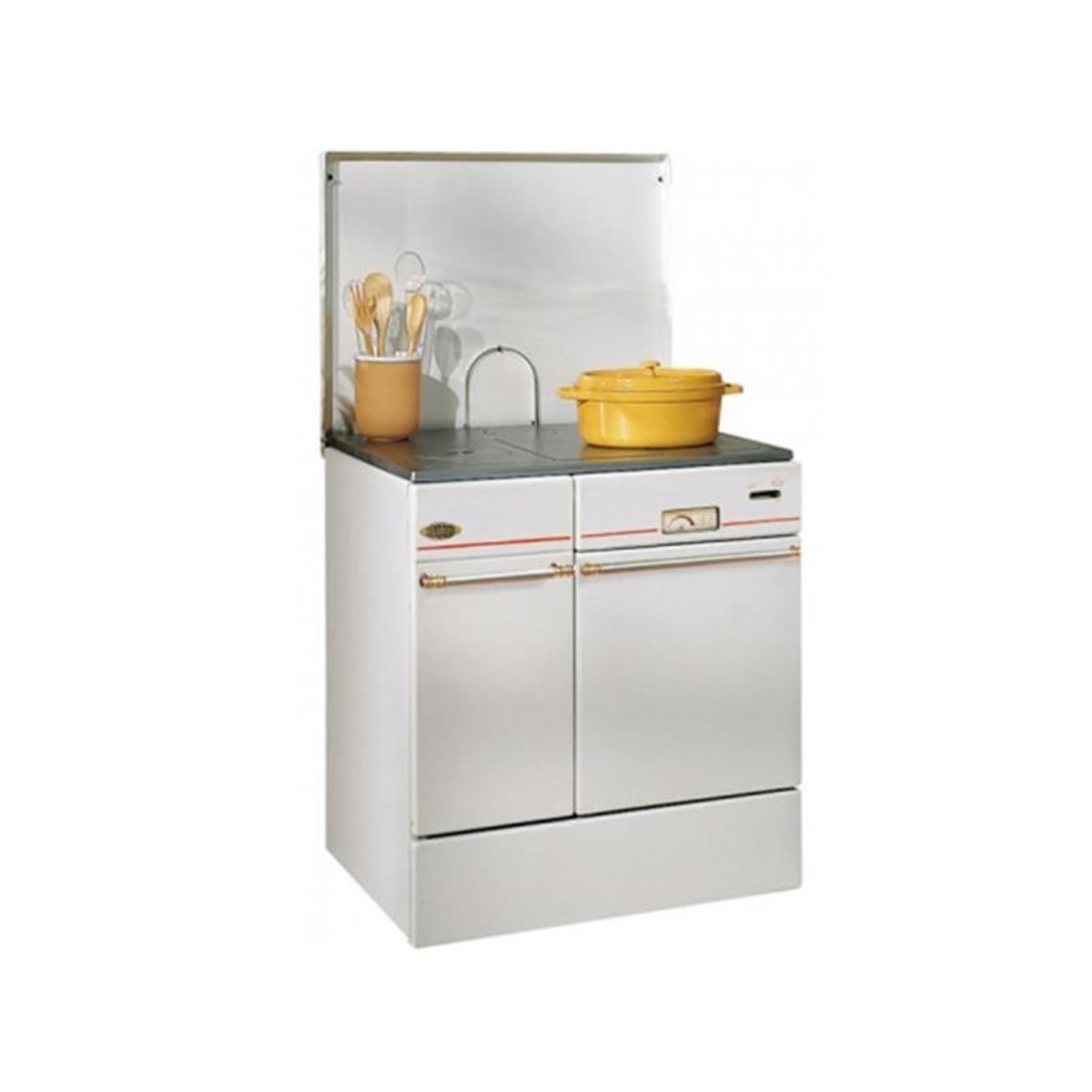 GODIN - Cuisinière à bois 10kw blanc - 240162000810 arpège