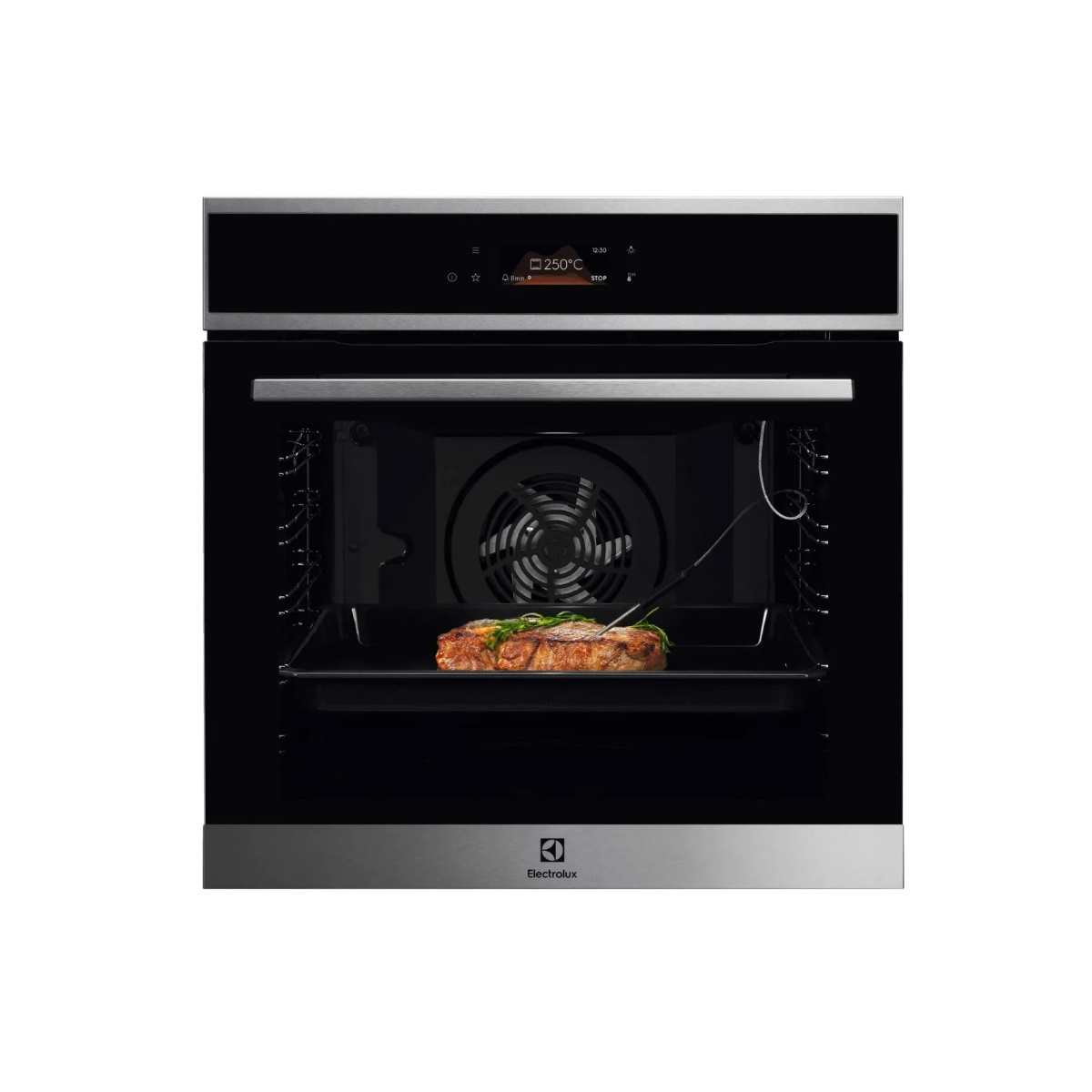 ELECTROLUX - Four intégrable multifonction 72l 60cm pyrolyse inox - EOE7P12X