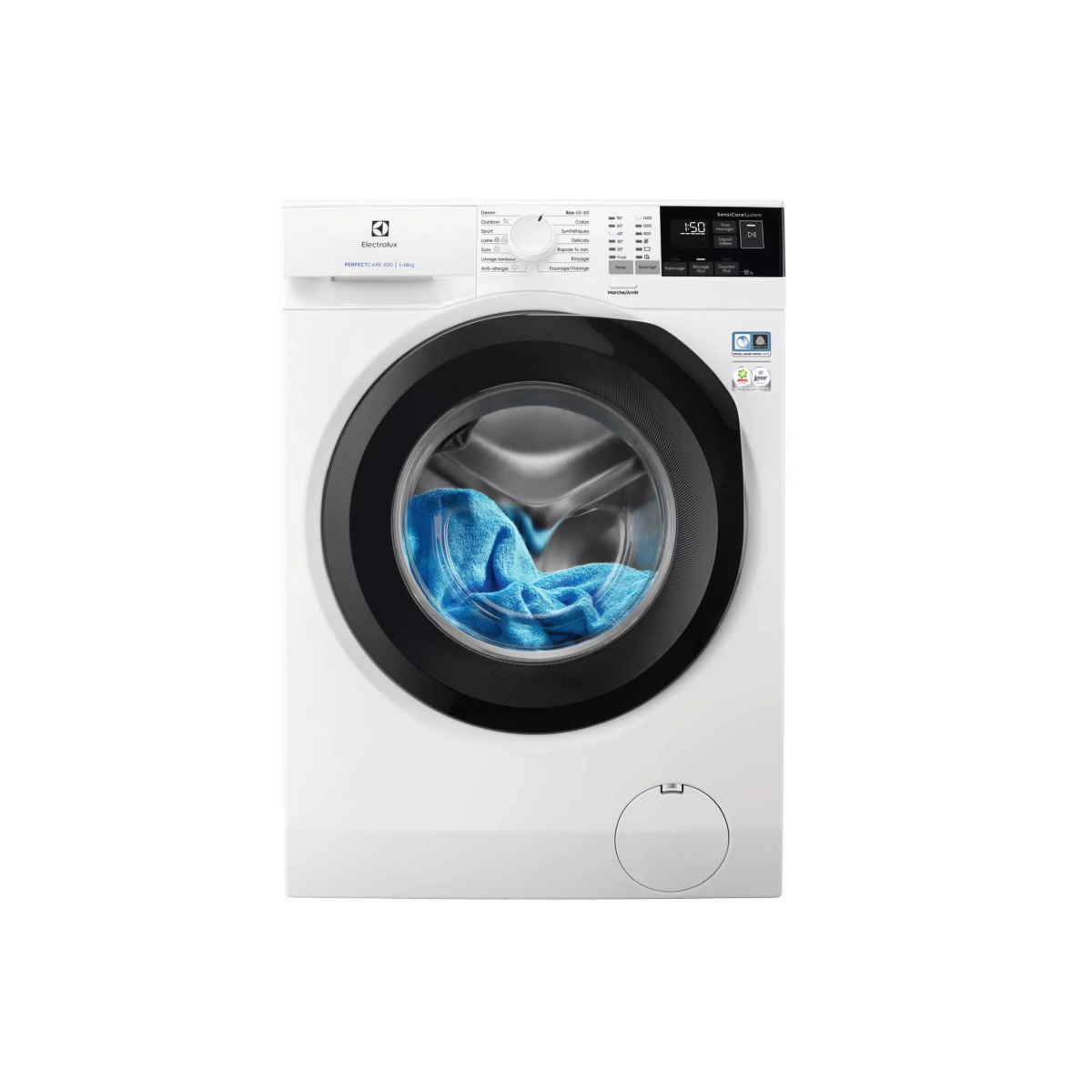 ELECTROLUX - Lave-linge hublot 10kg 1400 tours/min - EW6F4130SA perfectcare 600