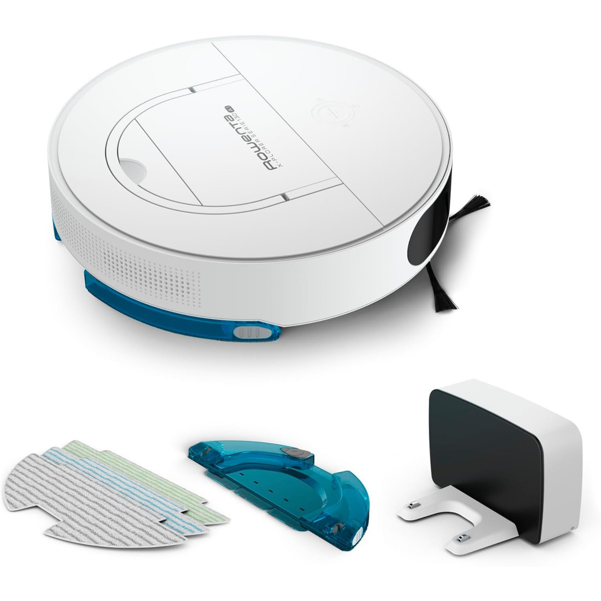 ROWENTA - Aspirateur/laveur robot connecté - RR9077WH x-plorer serie 130 ai animal & allergy