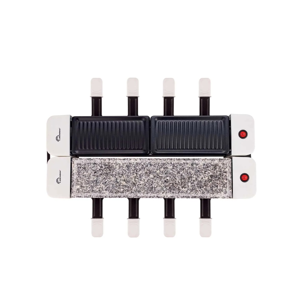 LITTLE BALANCE - Raclette / gril.2x4pers.1200w. - 8502