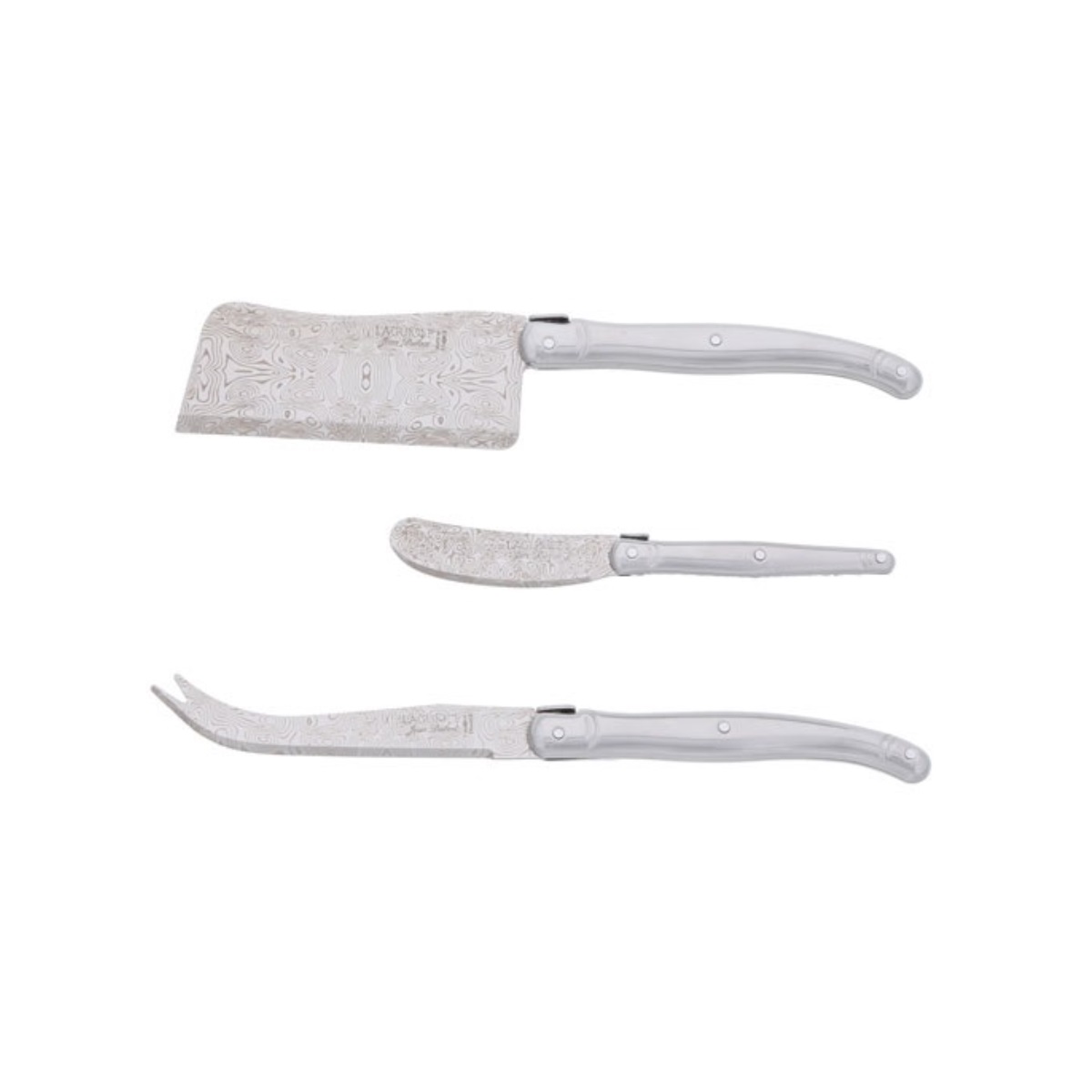 JEAN DUBOST - Set de 3 couteaux fromage - L0032524D32018