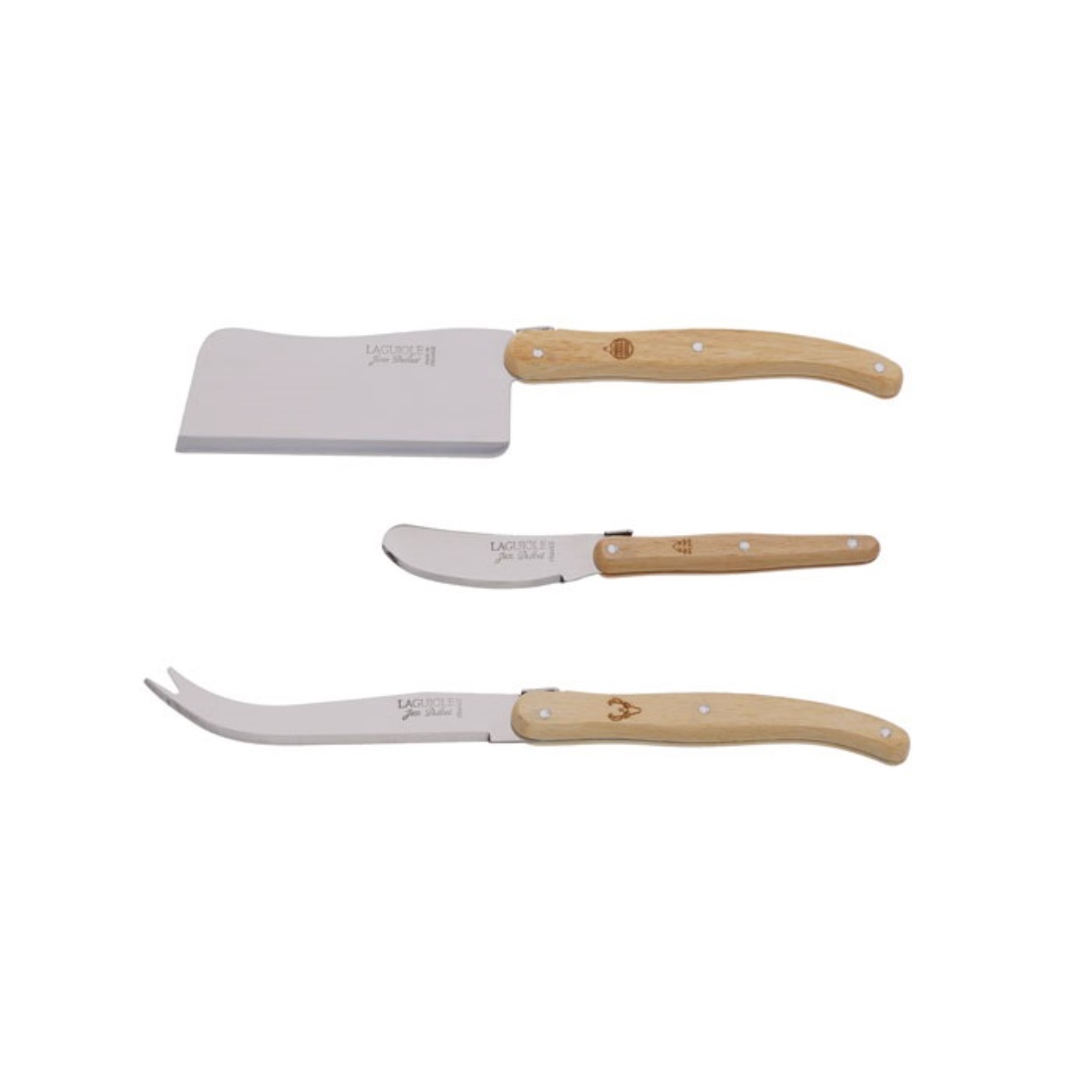 JEAN DUBOST - Coffret 3 couteaux fromage tradition - L0032525D80018