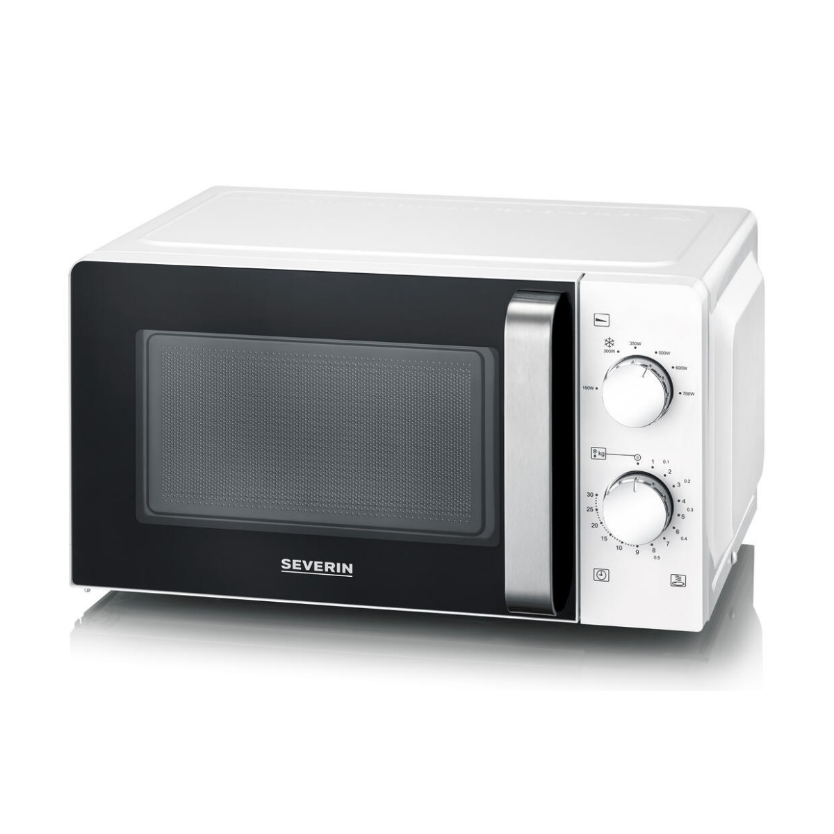 SEVERIN - Micro-ondes 17l 700w noir/blanc - 7885
