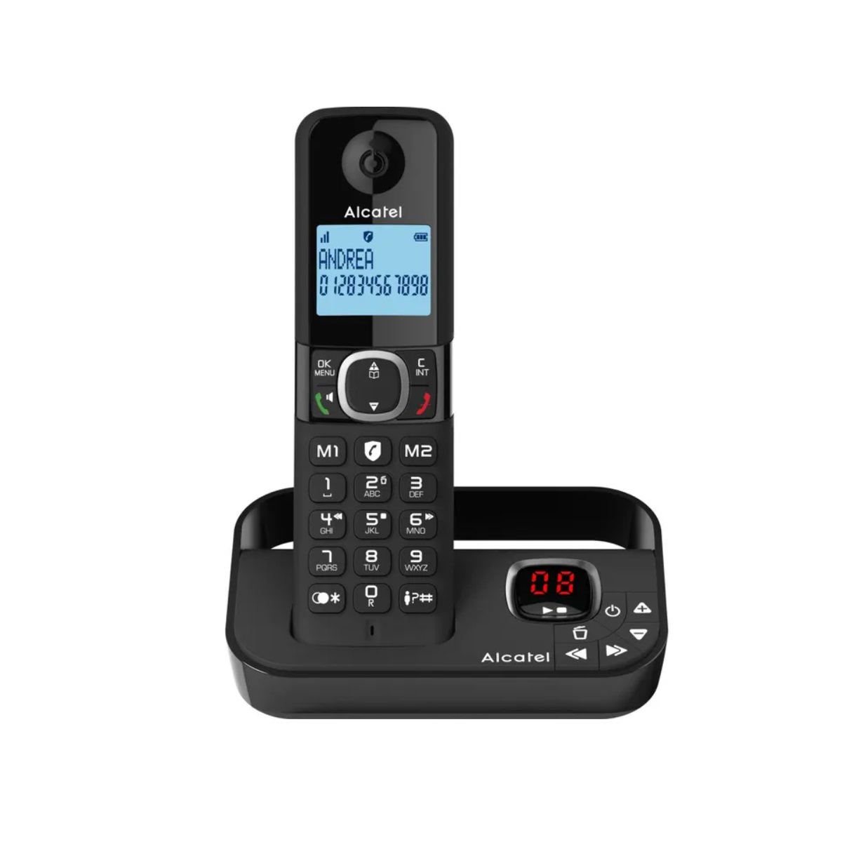 ALCATEL - Téléphone sans fil noir - F860VOICENOIR