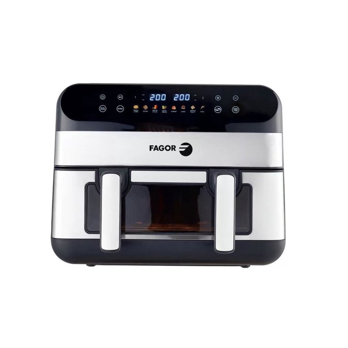 FAGOR - Friteuse sans huile 10l 2400w inox/noir - FGF10