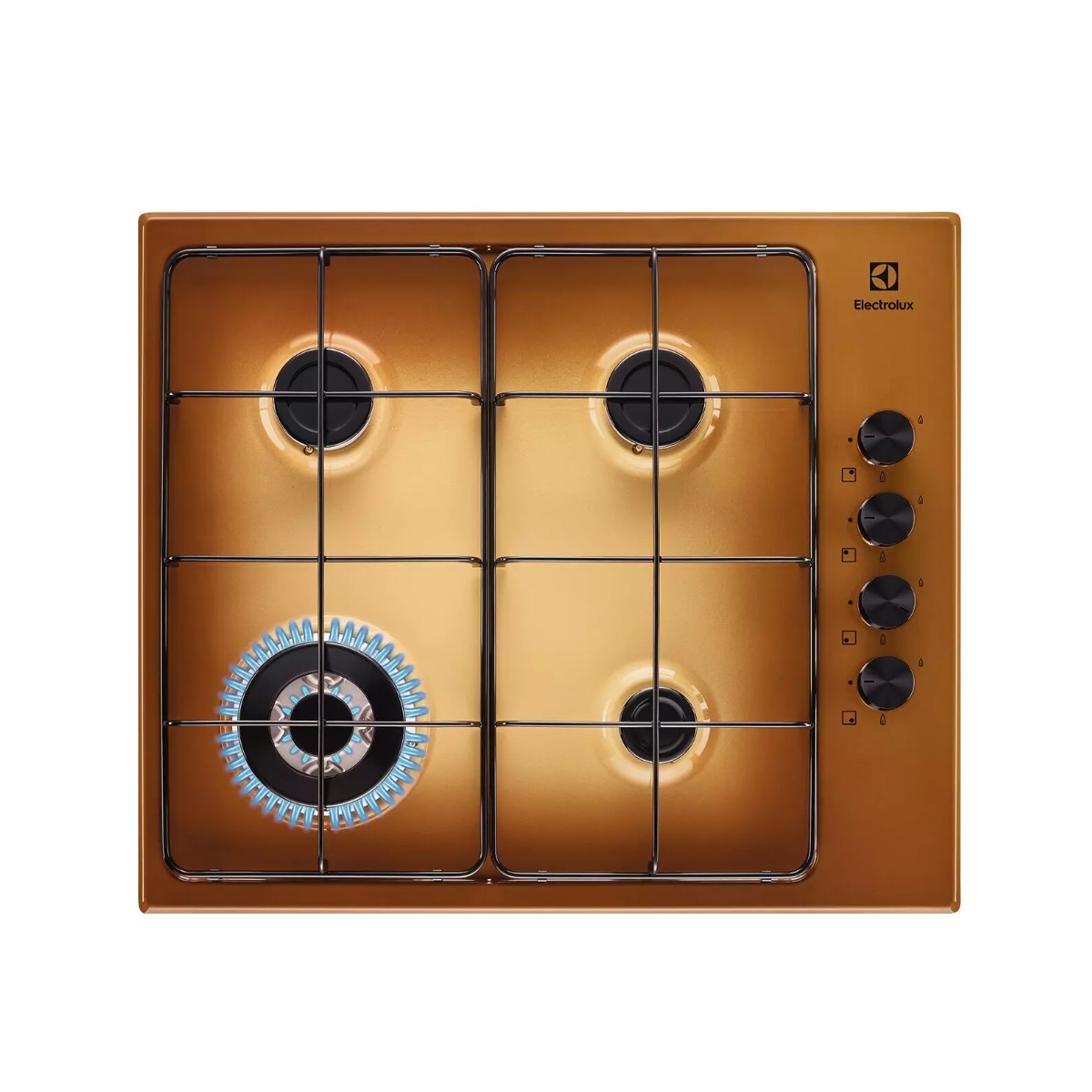 ELECTROLUX - Table de cuisson gaz 60cm 4 feux - EGS6414T série 300