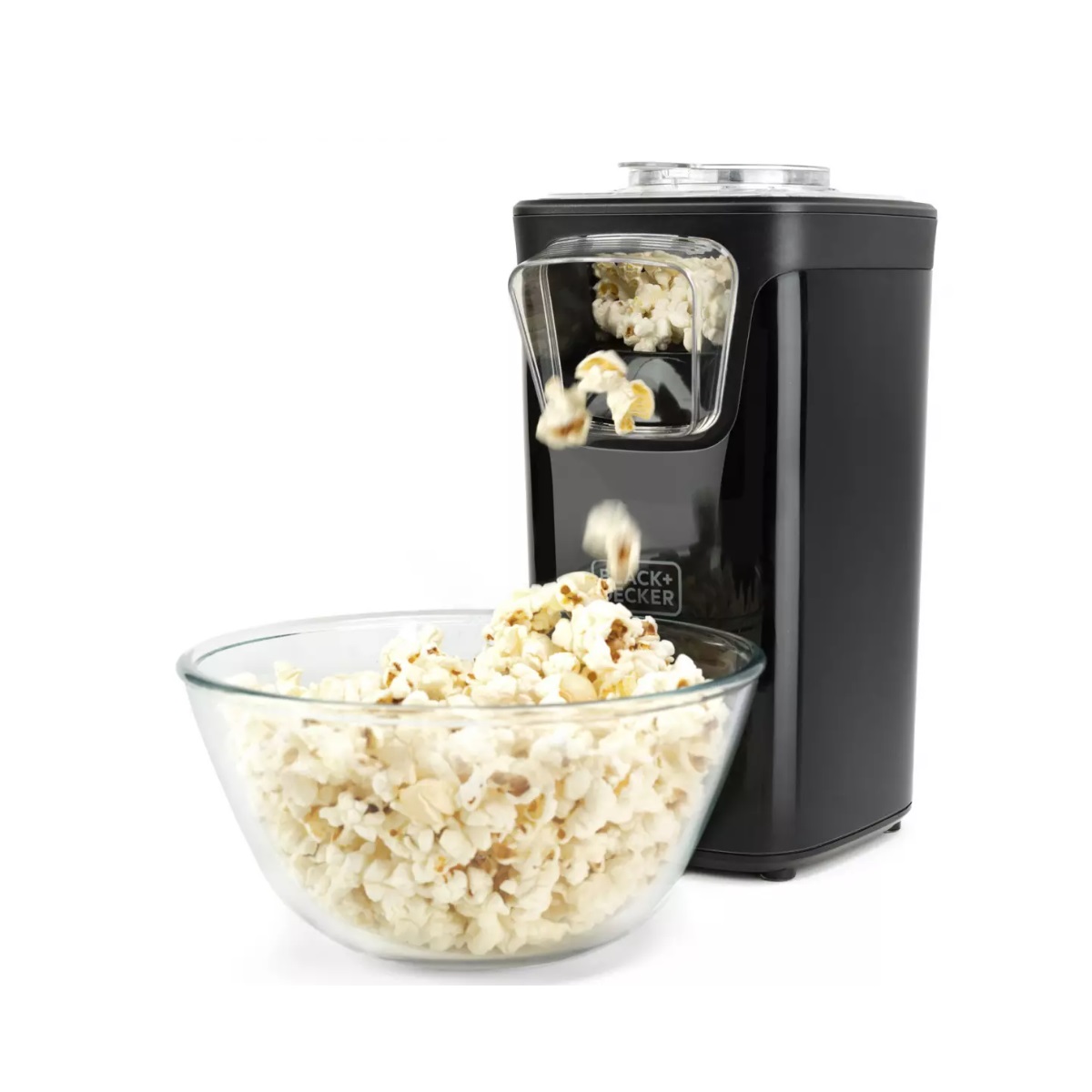 BLACK+DECKER - Appareil à pop-corn 1100w bleu - BXPC1100E