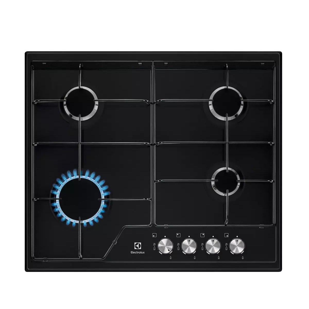 ELECTROLUX - Table de cuisson gaz 60cm 4 feux - KGS6424K série 600