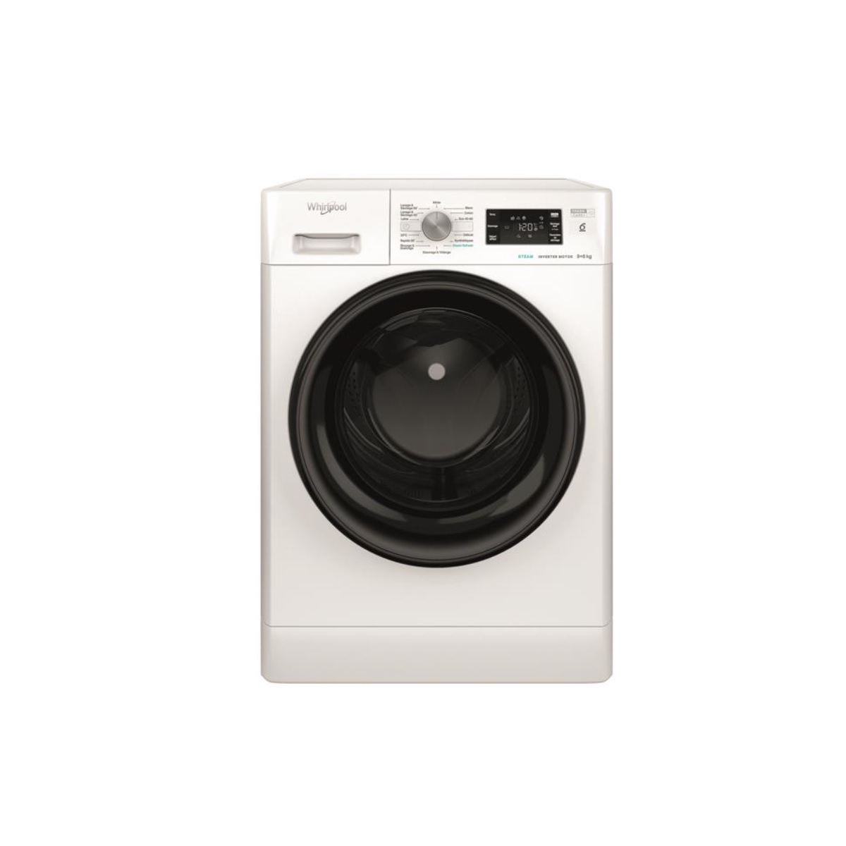 WHIRLPOOL - Lave-linge séchant 9/5kg 1400 tours/min - FFWDB964489BVFR