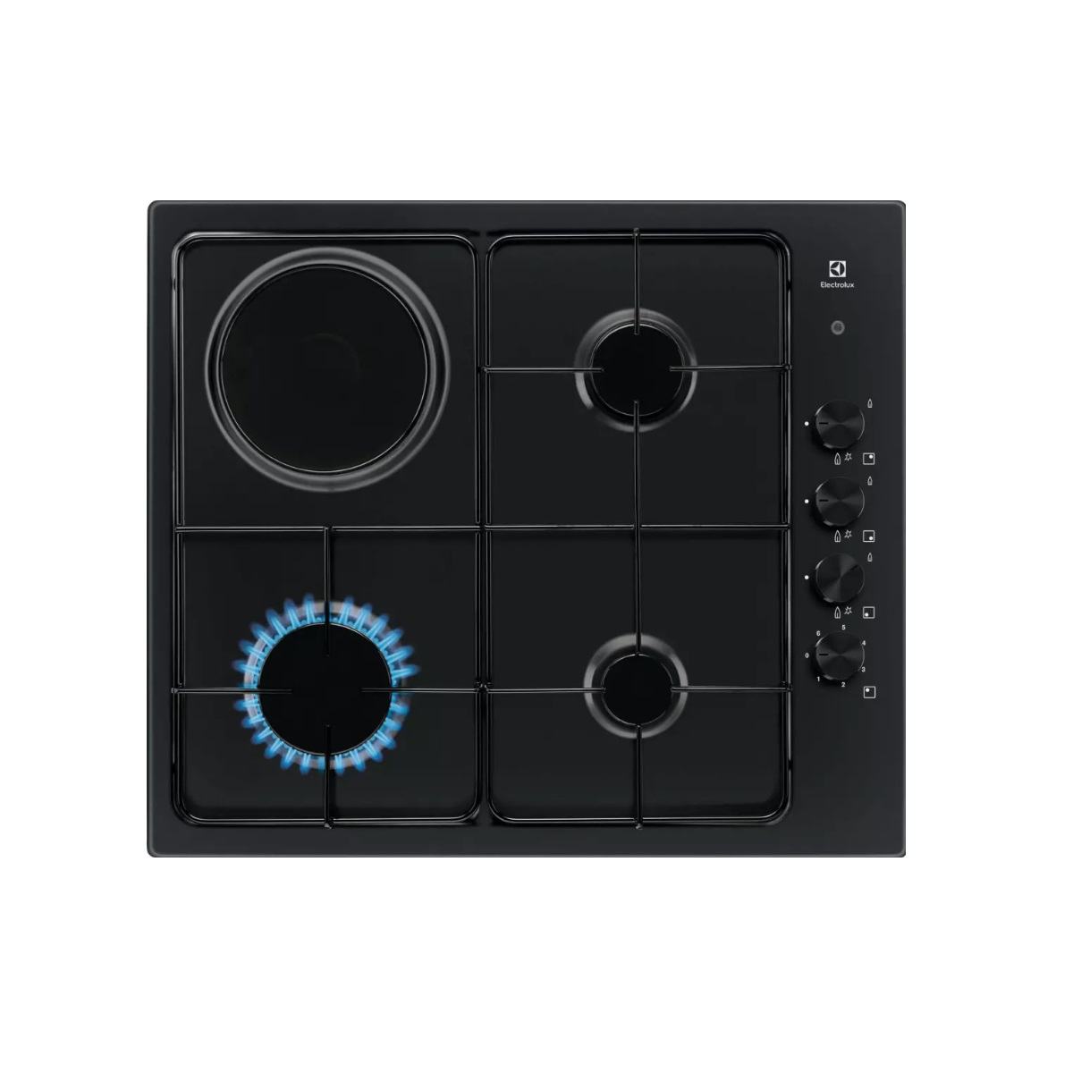 ELECTROLUX - Table de cuisson mixte 4 feux noir - EGL62821OB