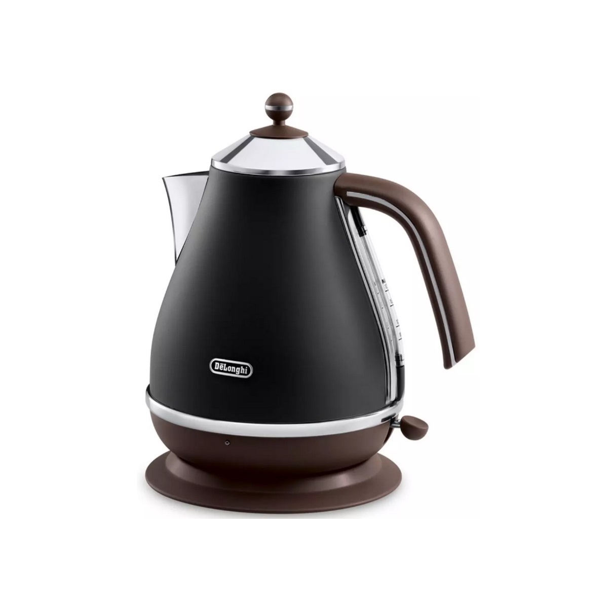 DELONGHI - Bouilloire sans fil 1.7l 2000w noir - KBOV2001.BK icona vintage