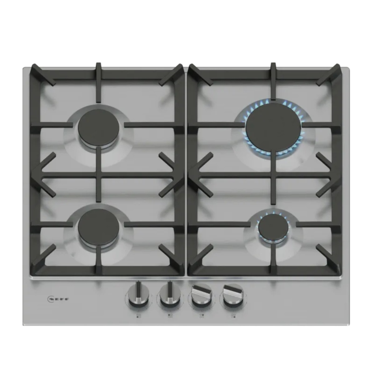 NEFF - Table de cuisson gaz 60cm 4 feux inox - T26CIP8N0 n70