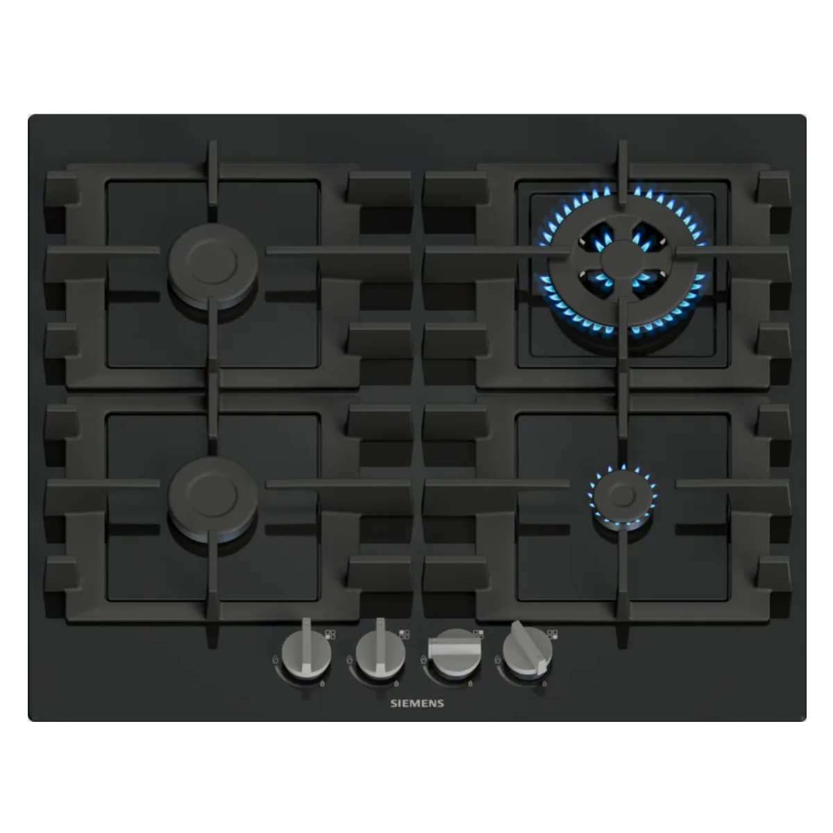 EN6B6HK40 - SIEMENS - Table de cuisson gaz 59cm 7800w noir iq300