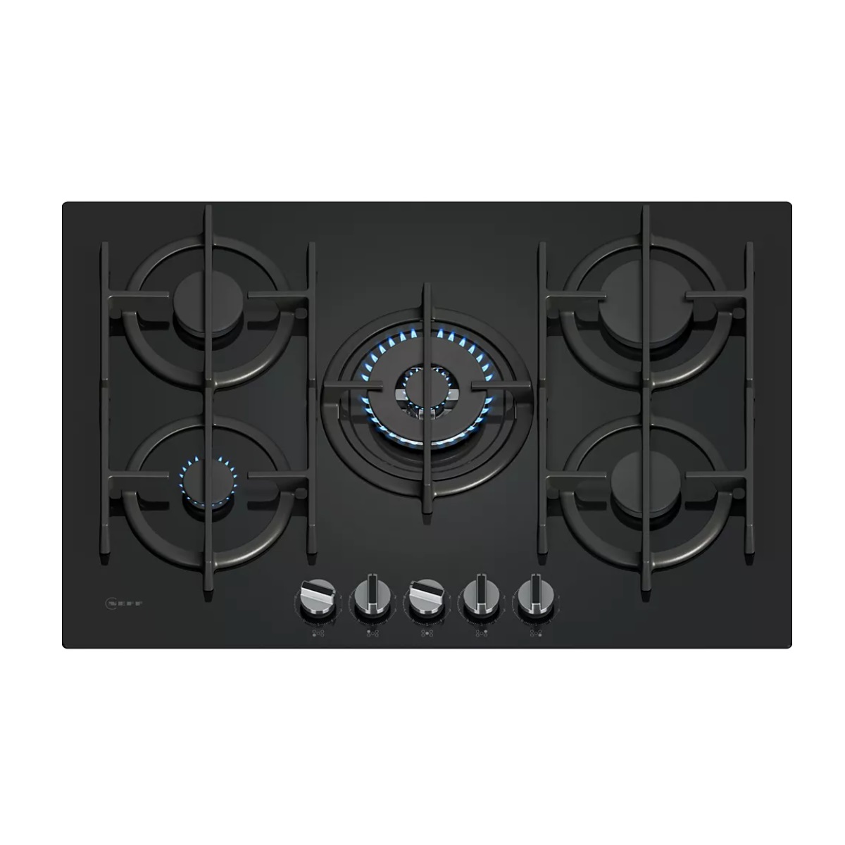 T27PIQ4S0 - NEFF - Table de cuisson gaz 75cm 5 feux 11500w n 70