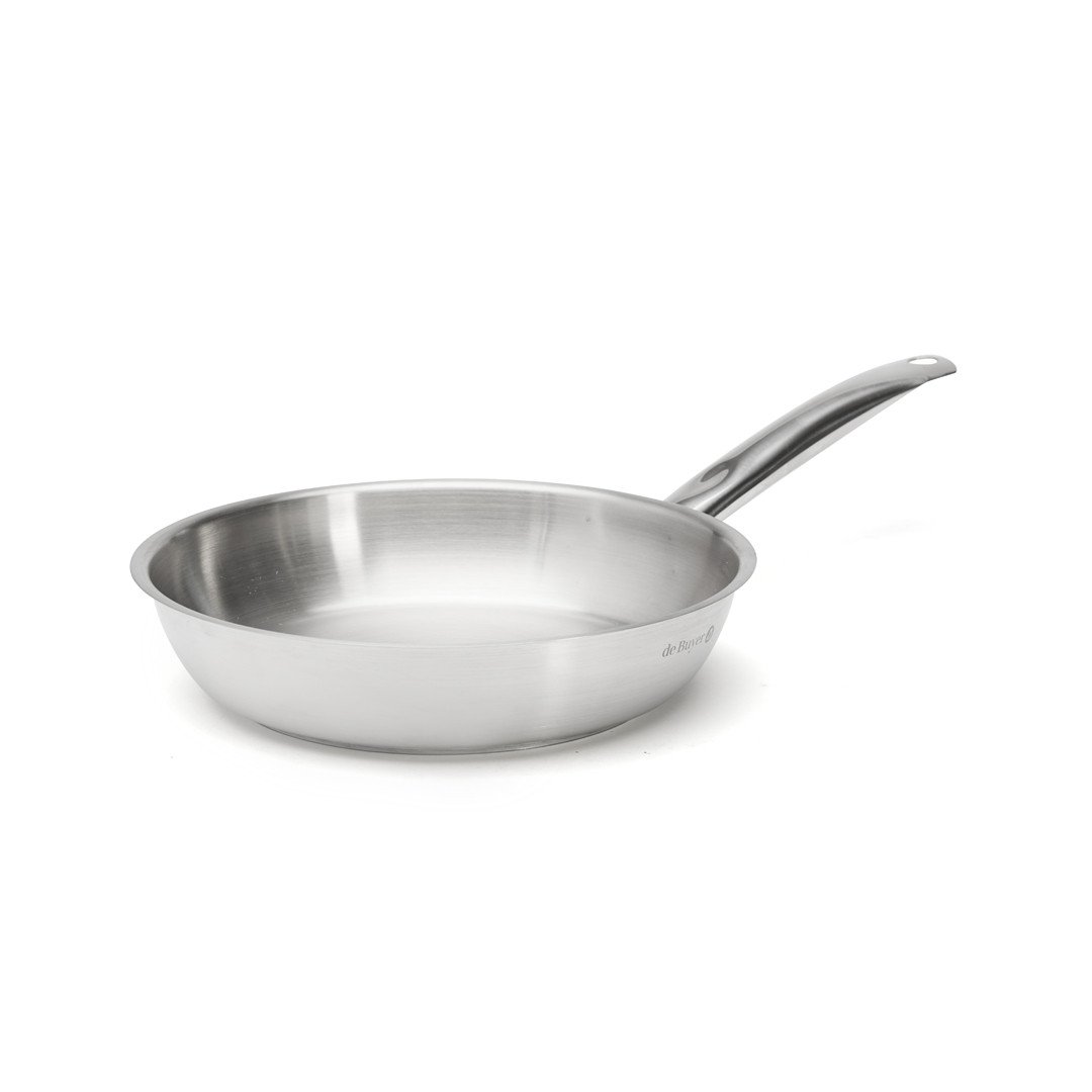 3502.28 - DE BUYER - Sauteuse 28cm inox sans couvercle prim'appety