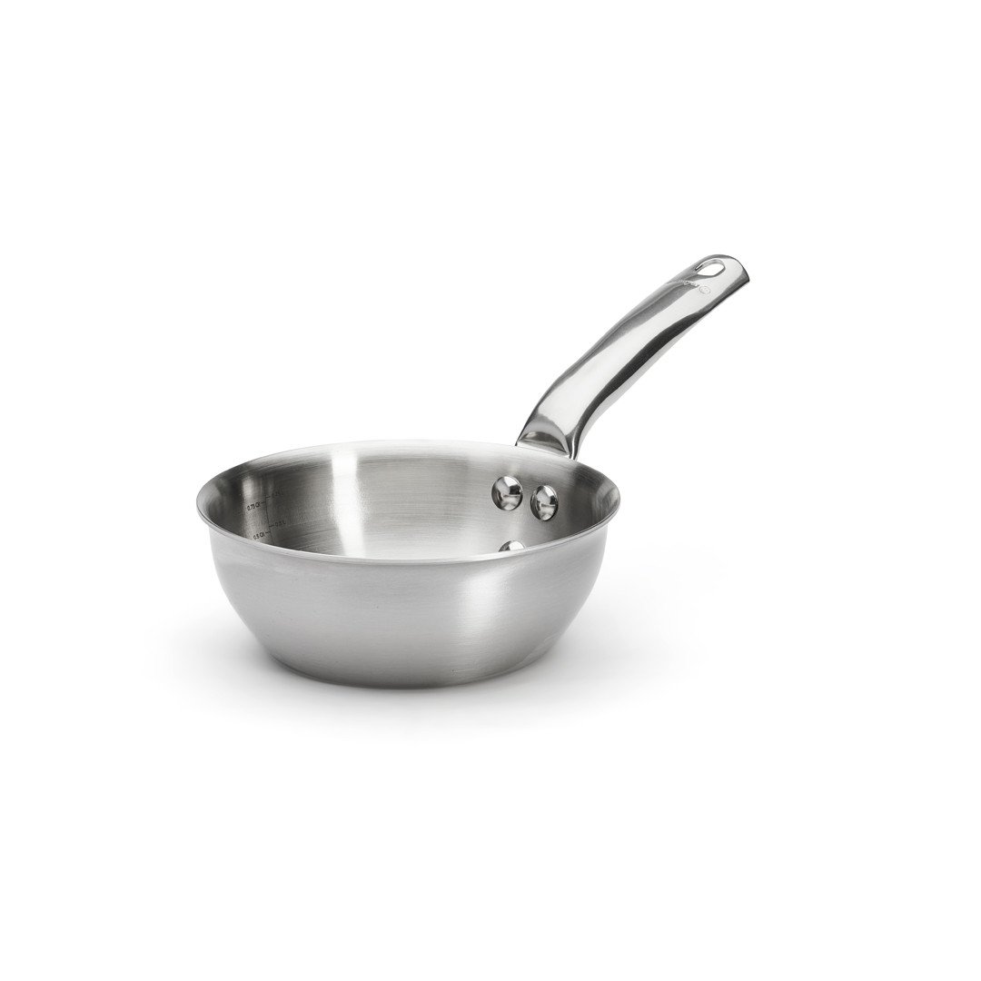 3603.16 - DE BUYER - Sauteuse bombée 16cm inox sans couvercle alchimy