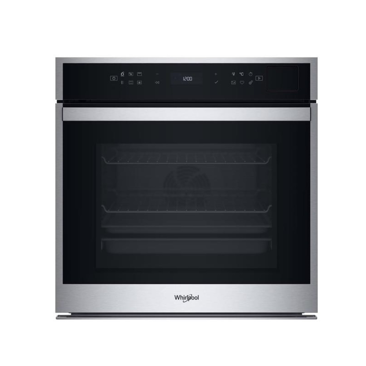 WOI6A8PT1SXAF - WHIRLPOOL - Four intégrable multifonction 73l 60cm pyrolyse inox collection w6