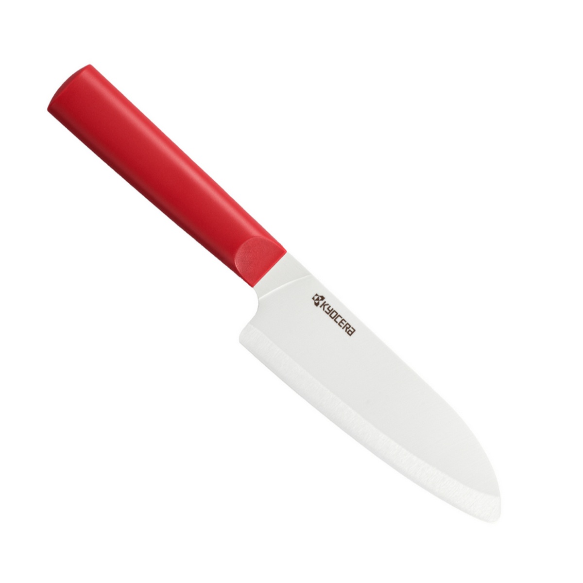 TK-140WH-RD - KYOCERA - Couteau santoku lame céramique 14cm rouge chowa