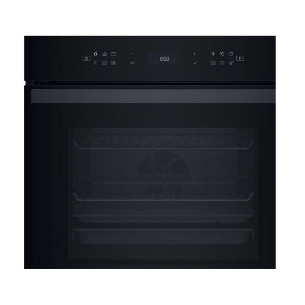 WOI68PT1SBAF - WHIRLPOOL - Four intégrable multifonction 73l 60cm pyrolyse noir