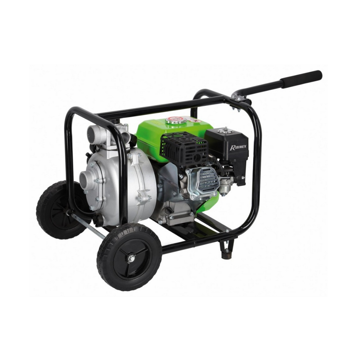 PRMPC213/27P - RIBIMEX - Motopompe essence à pression 212cc 27m3/h sur roues